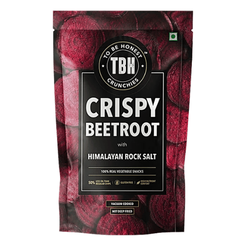 Crispy Beetroot with Himalayan Rock Salt