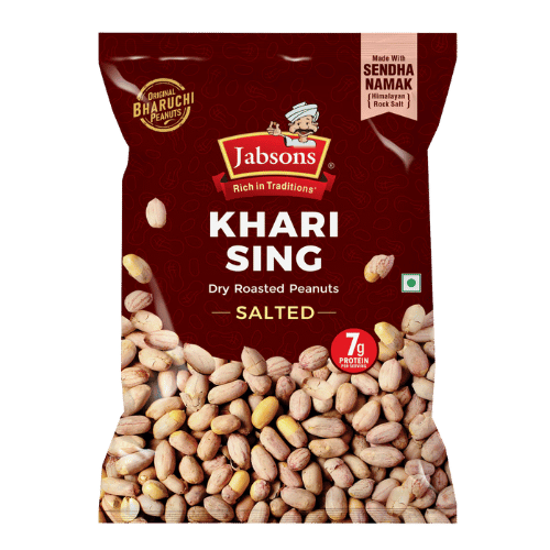 Khari Sing (With Skin) Roasted Peanuts - Himalayan Rock Salt